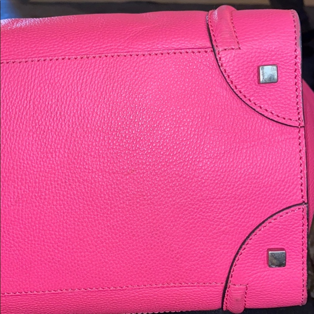 Pink Celine luggage Nano Bag - Picture 4 of 8
